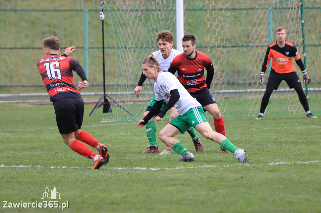 Kolejny mecz rundy wiosennej 22/23 zakończył się 3:0 dla drużyny GKS Unia Rędziny