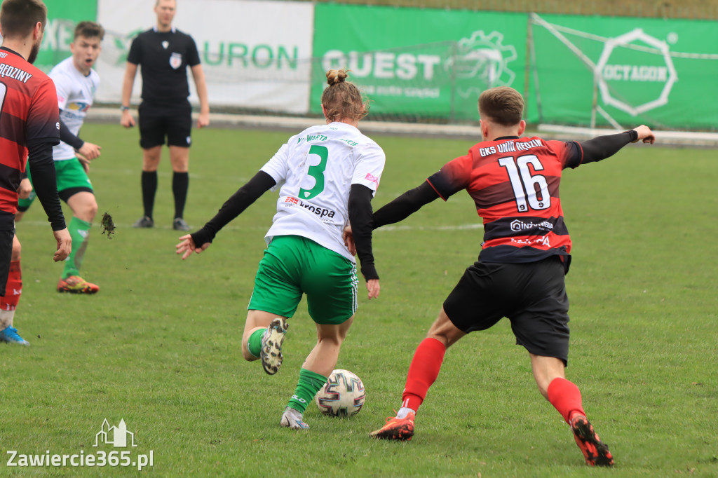 Kolejny mecz rundy wiosennej 22/23 zakończył się 3:0 dla drużyny GKS Unia Rędziny