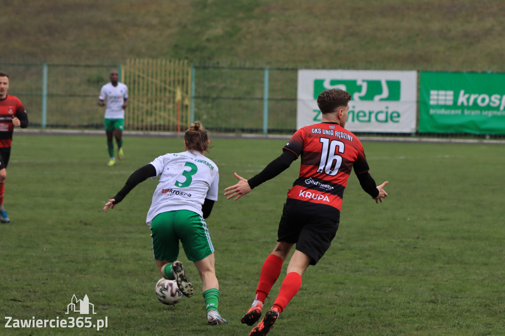 Kolejny mecz rundy wiosennej 22/23 zakończył się 3:0 dla drużyny GKS Unia Rędziny