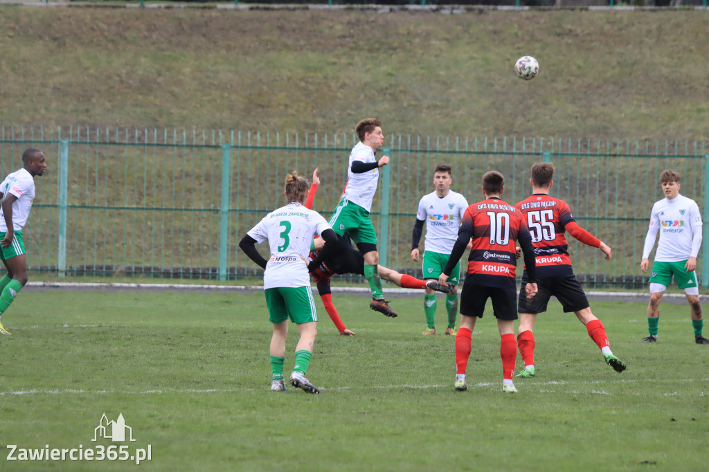 Kolejny mecz rundy wiosennej 22/23 zakończył się 3:0 dla drużyny GKS Unia Rędziny