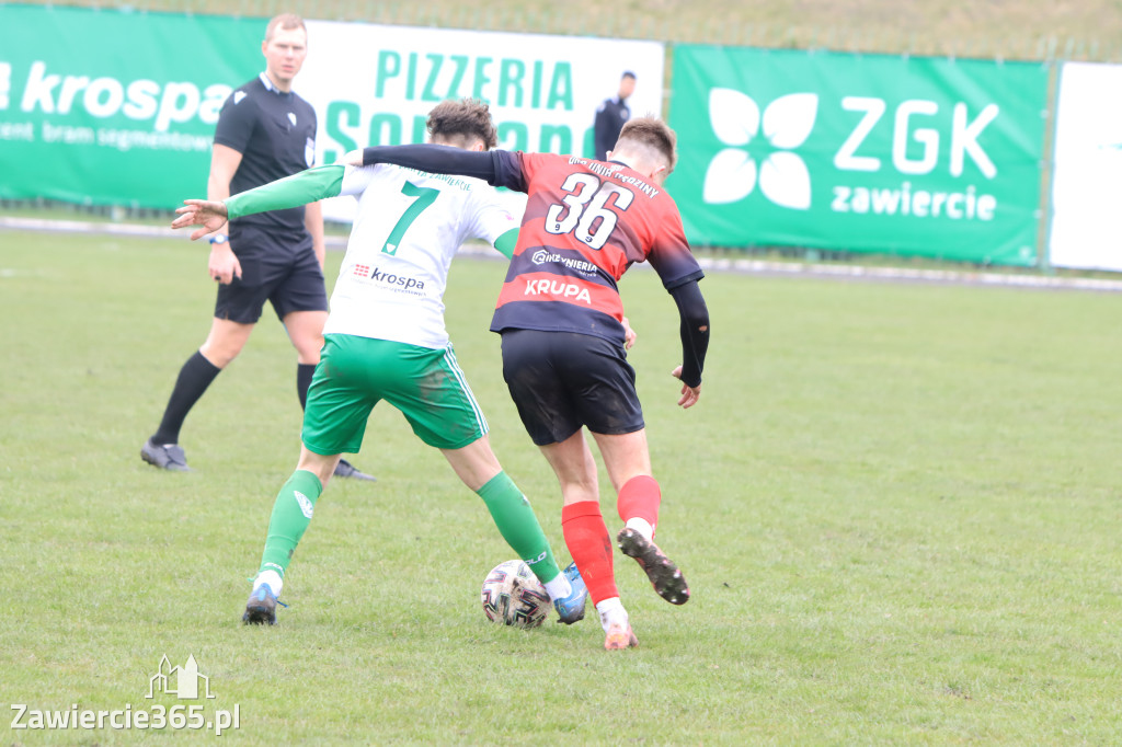 Kolejny mecz rundy wiosennej 22/23 zakończył się 3:0 dla drużyny GKS Unia Rędziny