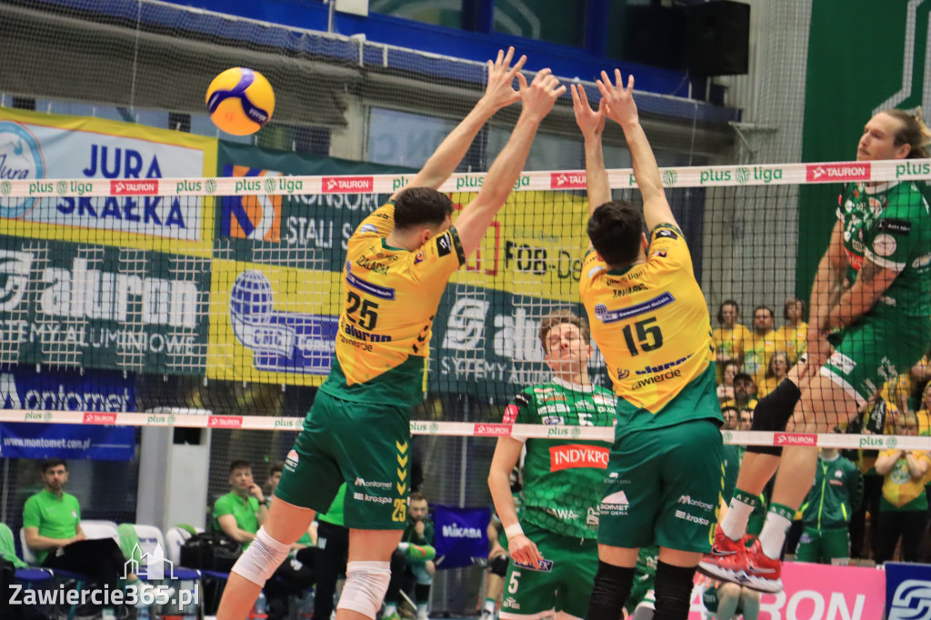 Fotorelacja: Jurajscy Rycerze pokonali Indykpol AZS Olsztyn 3:1.