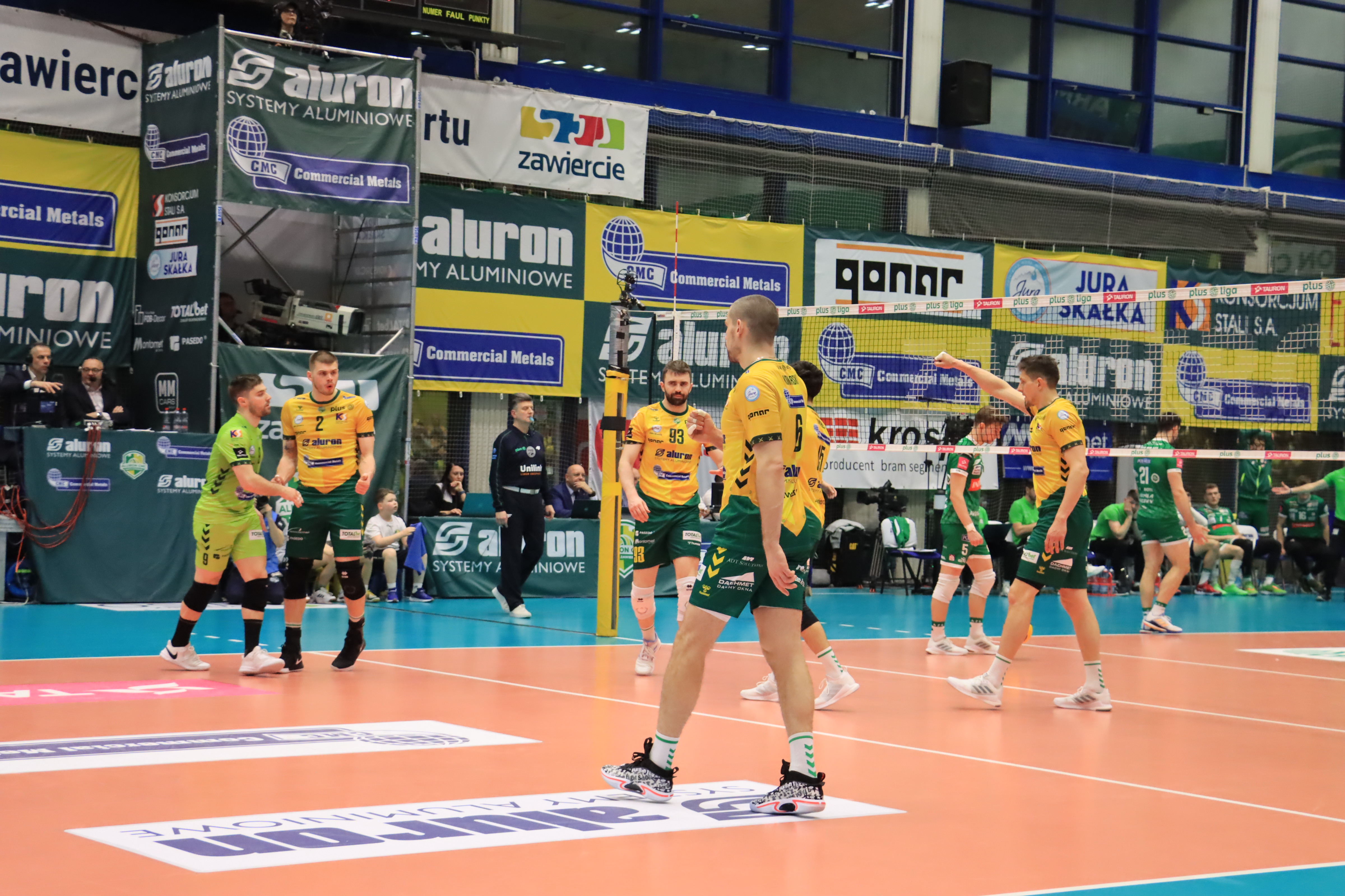 Fotorelacja: Jurajscy Rycerze pokonali Indykpol AZS Olsztyn 3:1.