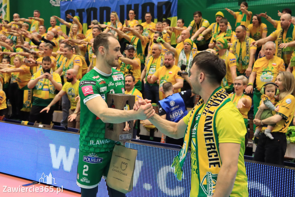 Fotorelacja: Jurajscy Rycerze pokonali Indykpol AZS Olsztyn 3:1.