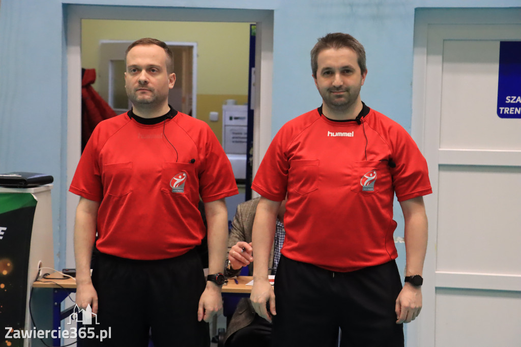 Przegrywamy: KS Viret CMC Zawiercie - NLO SMS ZPRP Kielce II 33-34