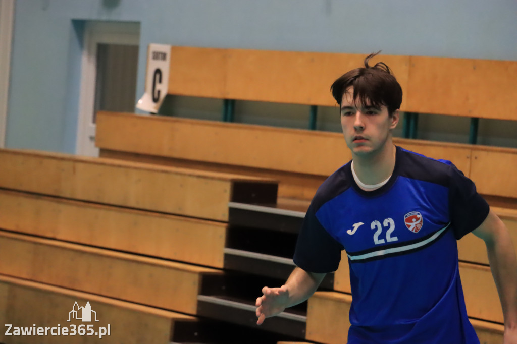 Przegrywamy: KS Viret CMC Zawiercie - NLO SMS ZPRP Kielce II 33-34