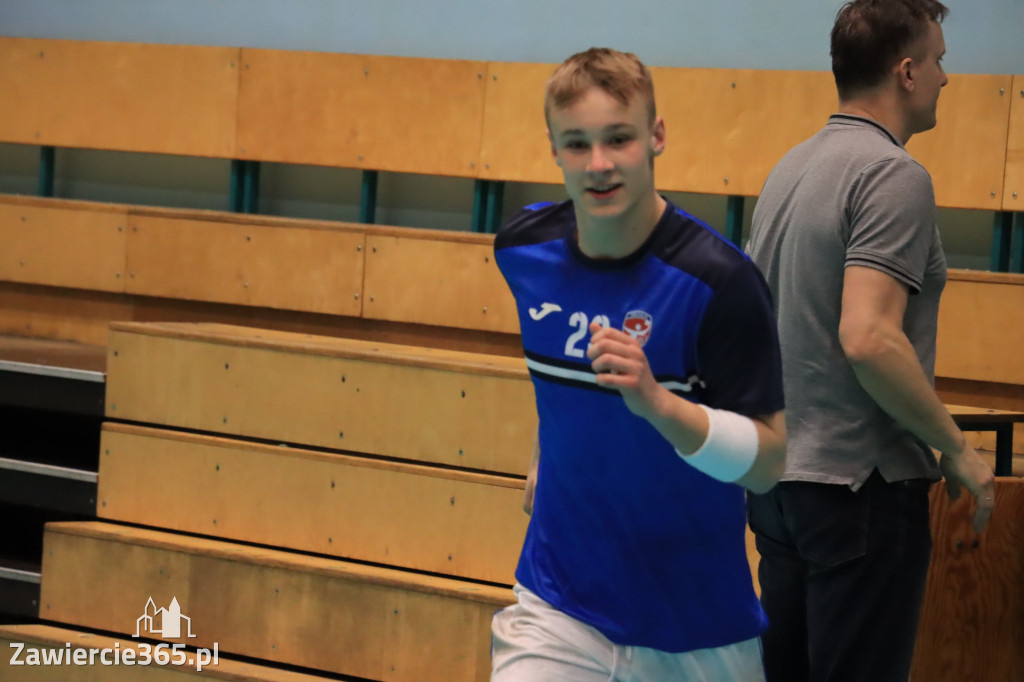 Przegrywamy: KS Viret CMC Zawiercie - NLO SMS ZPRP Kielce II 33-34