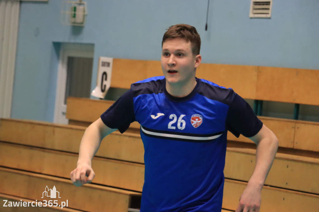 Przegrywamy: KS Viret CMC Zawiercie - NLO SMS ZPRP Kielce II 33-34