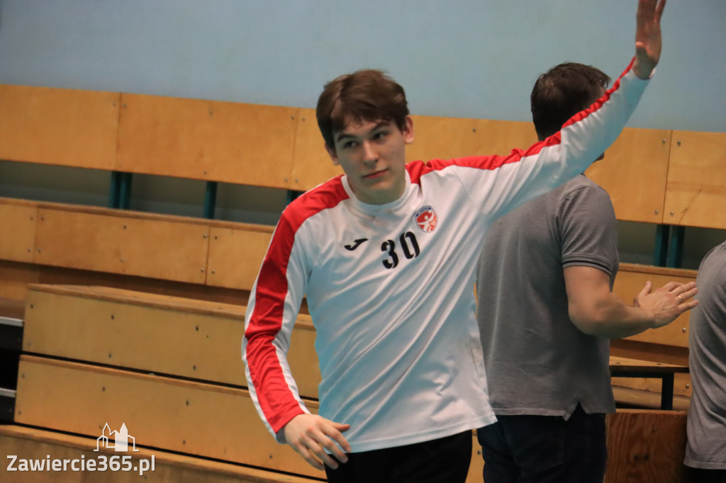 Przegrywamy: KS Viret CMC Zawiercie - NLO SMS ZPRP Kielce II 33-34