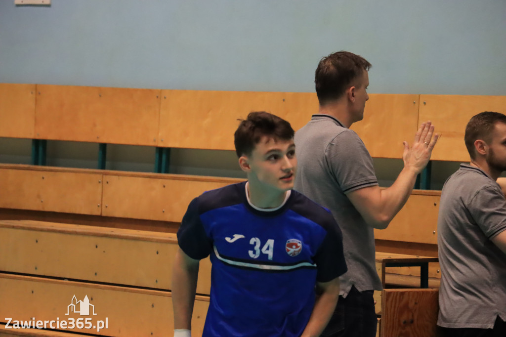 Przegrywamy: KS Viret CMC Zawiercie - NLO SMS ZPRP Kielce II 33-34
