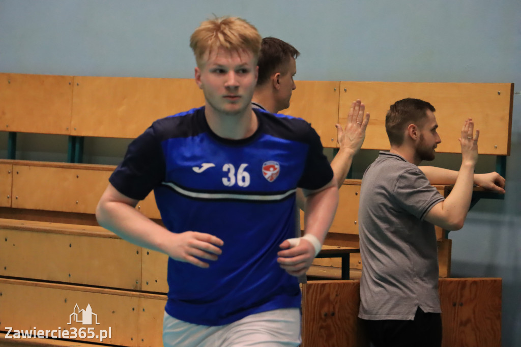 Przegrywamy: KS Viret CMC Zawiercie - NLO SMS ZPRP Kielce II 33-34