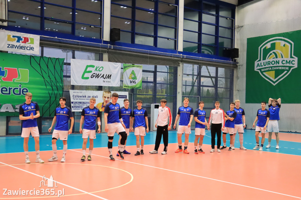 Przegrywamy: KS Viret CMC Zawiercie - NLO SMS ZPRP Kielce II 33-34