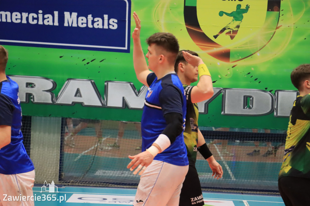 Przegrywamy: KS Viret CMC Zawiercie - NLO SMS ZPRP Kielce II 33-34