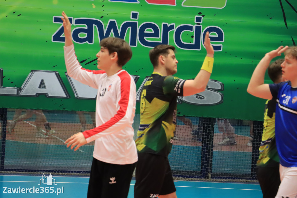 Przegrywamy: KS Viret CMC Zawiercie - NLO SMS ZPRP Kielce II 33-34