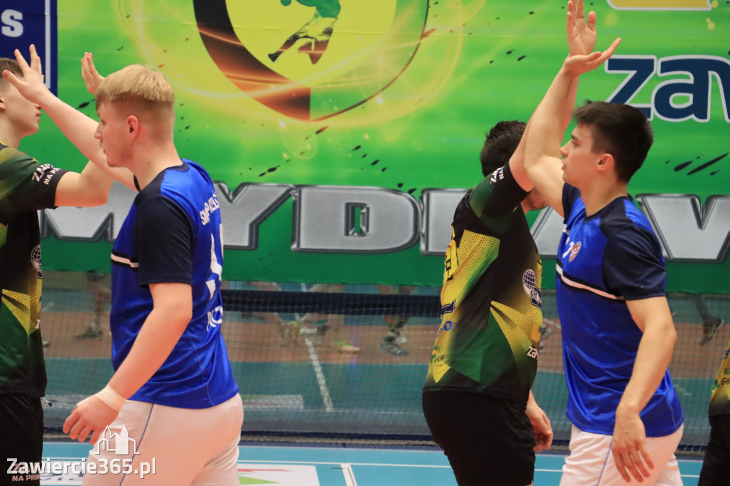Przegrywamy: KS Viret CMC Zawiercie - NLO SMS ZPRP Kielce II 33-34