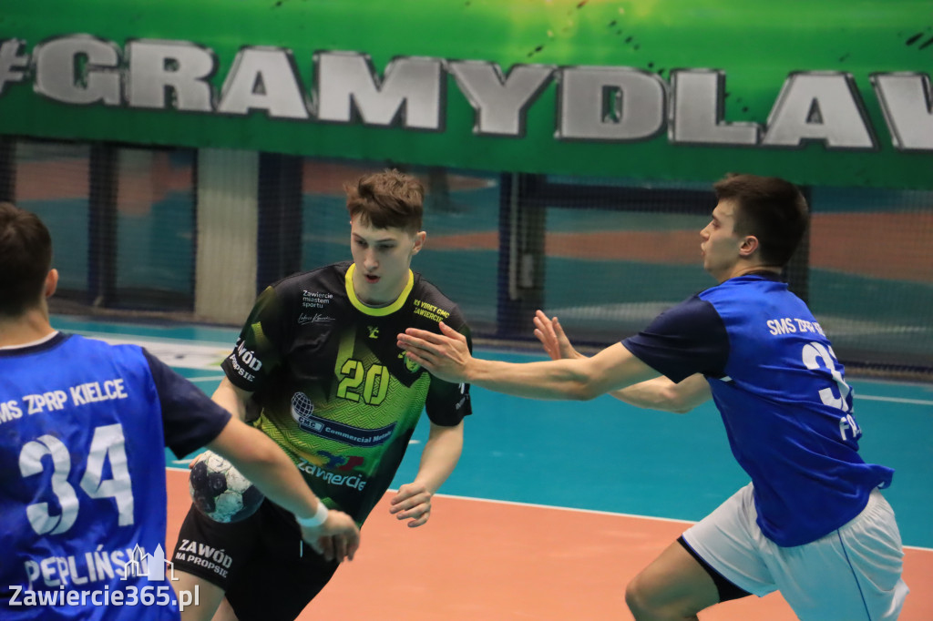 Przegrywamy: KS Viret CMC Zawiercie - NLO SMS ZPRP Kielce II 33-34