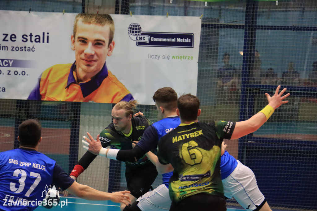 Przegrywamy: KS Viret CMC Zawiercie - NLO SMS ZPRP Kielce II 33-34