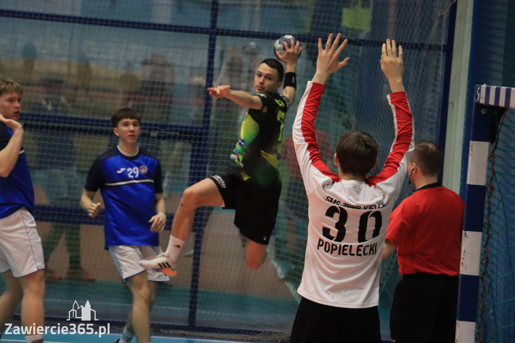 Przegrywamy: KS Viret CMC Zawiercie - NLO SMS ZPRP Kielce II 33-34