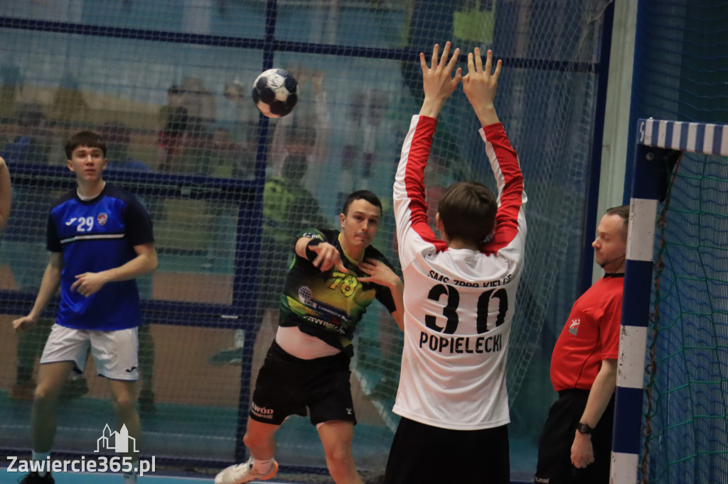 Przegrywamy: KS Viret CMC Zawiercie - NLO SMS ZPRP Kielce II 33-34