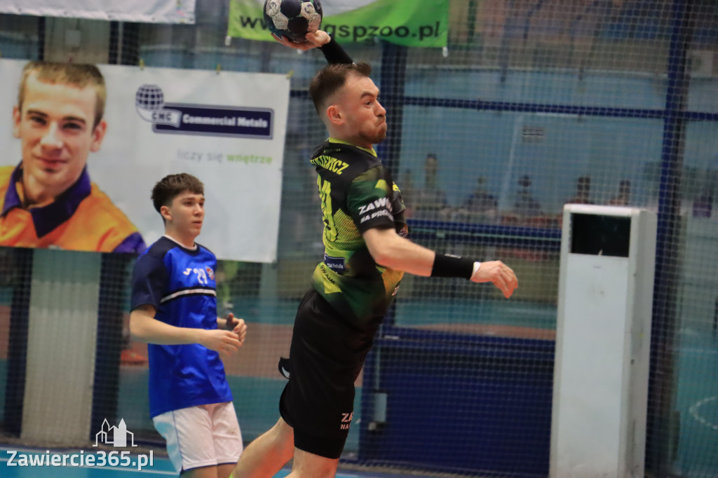 Przegrywamy: KS Viret CMC Zawiercie - NLO SMS ZPRP Kielce II 33-34