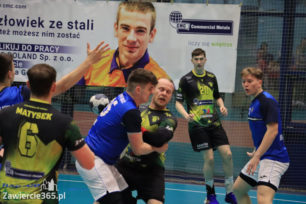 Przegrywamy: KS Viret CMC Zawiercie - NLO SMS ZPRP Kielce II 33-34