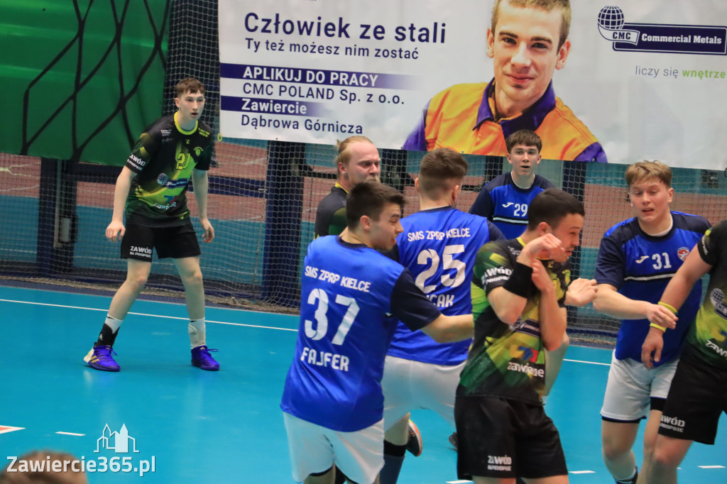 Przegrywamy: KS Viret CMC Zawiercie - NLO SMS ZPRP Kielce II 33-34