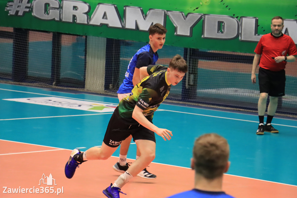 Przegrywamy: KS Viret CMC Zawiercie - NLO SMS ZPRP Kielce II 33-34
