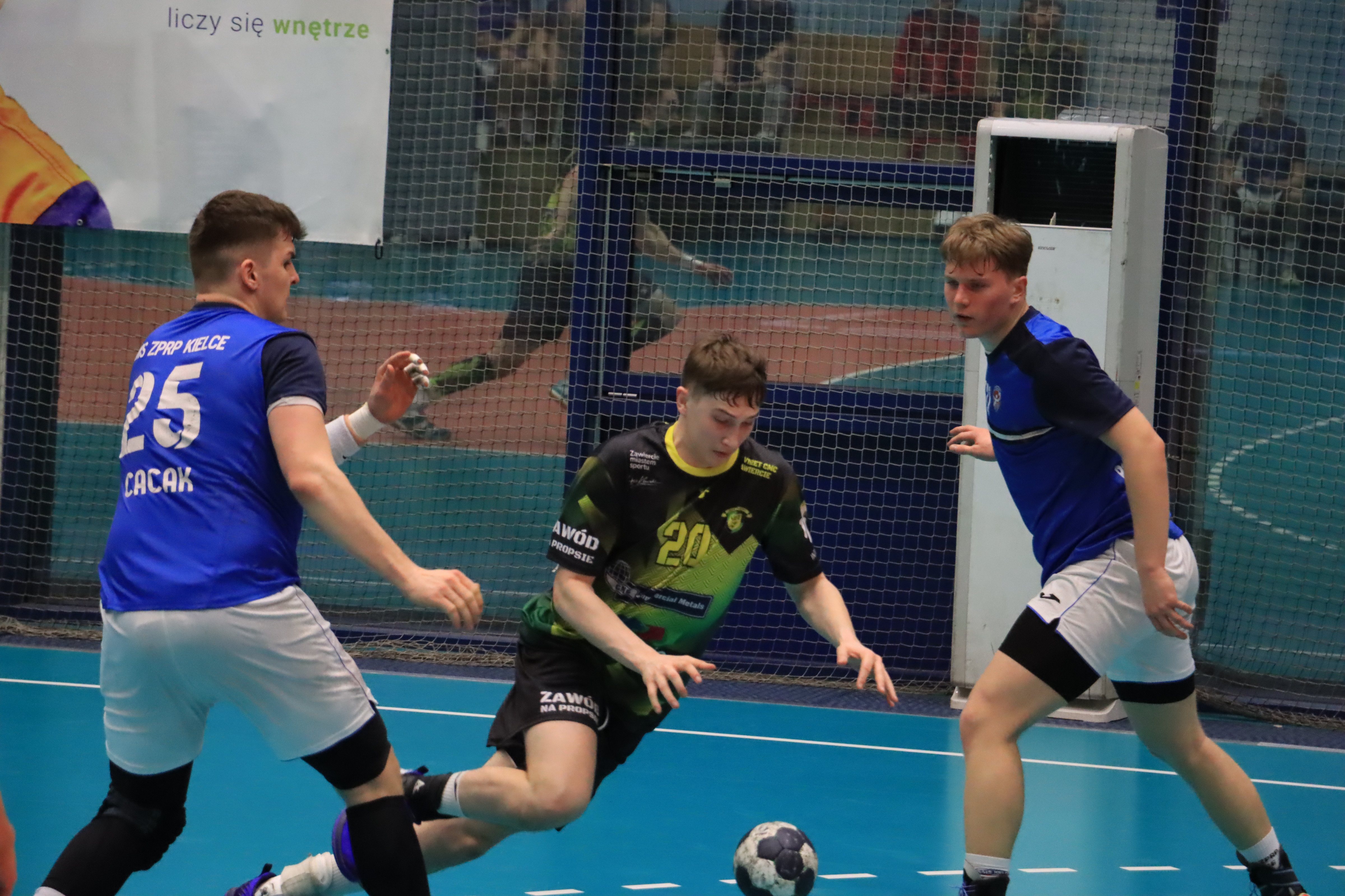 Przegrywamy: KS Viret CMC Zawiercie - NLO SMS ZPRP Kielce II 33-34