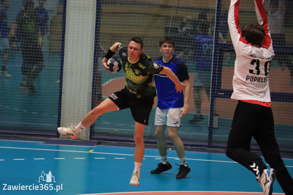 Przegrywamy: KS Viret CMC Zawiercie - NLO SMS ZPRP Kielce II 33-34