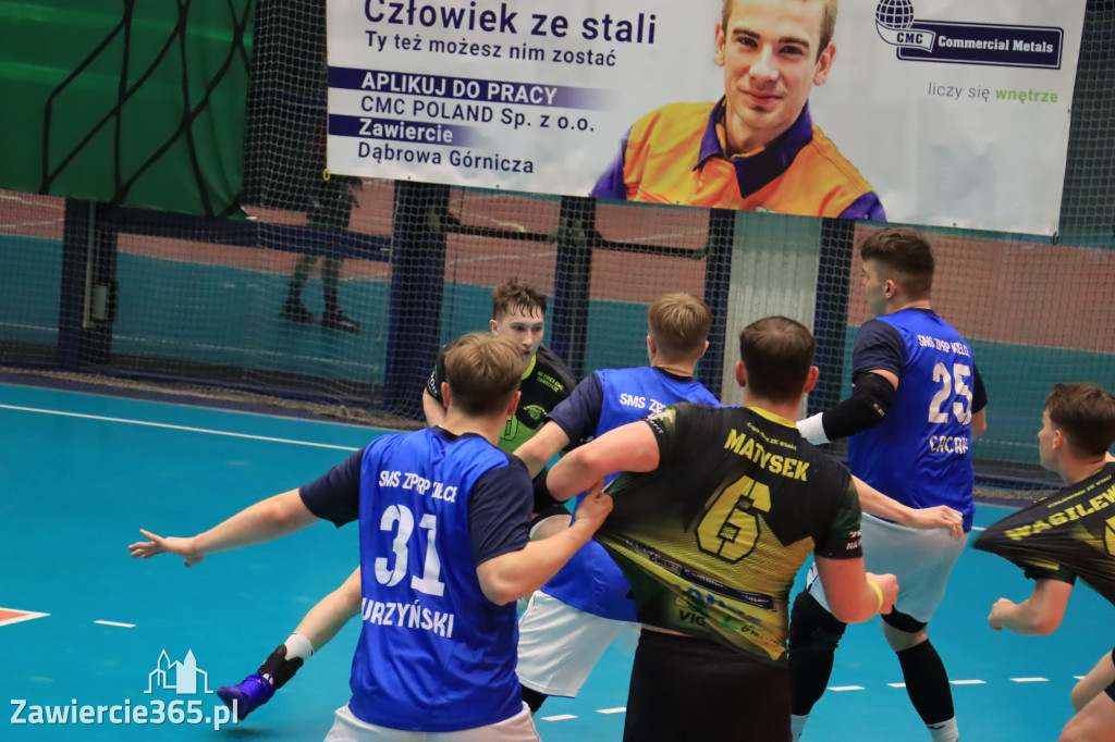 Przegrywamy: KS Viret CMC Zawiercie - NLO SMS ZPRP Kielce II 33-34