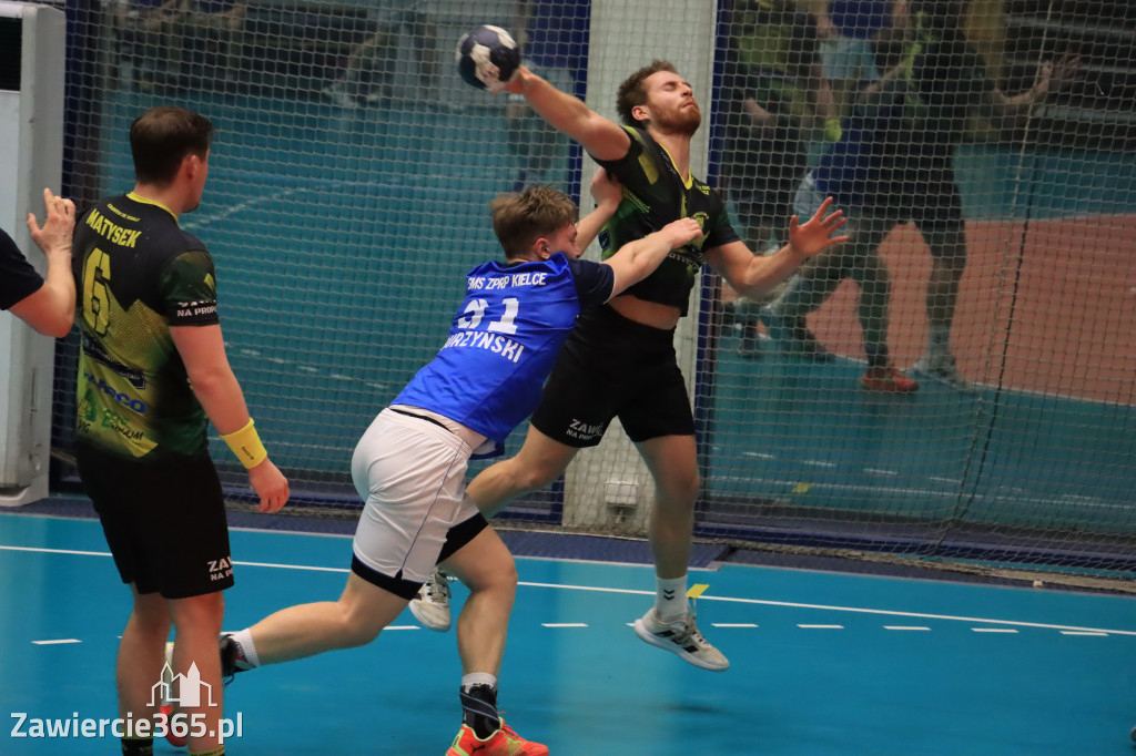 Przegrywamy: KS Viret CMC Zawiercie - NLO SMS ZPRP Kielce II 33-34