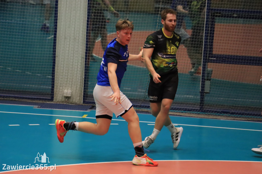 Przegrywamy: KS Viret CMC Zawiercie - NLO SMS ZPRP Kielce II 33-34
