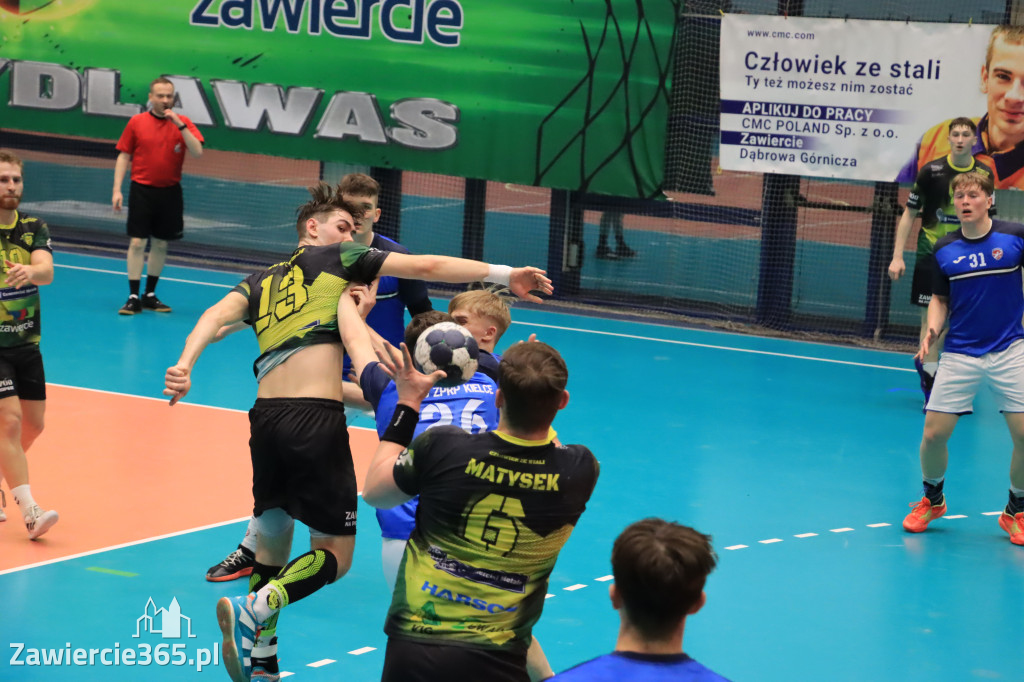 Przegrywamy: KS Viret CMC Zawiercie - NLO SMS ZPRP Kielce II 33-34