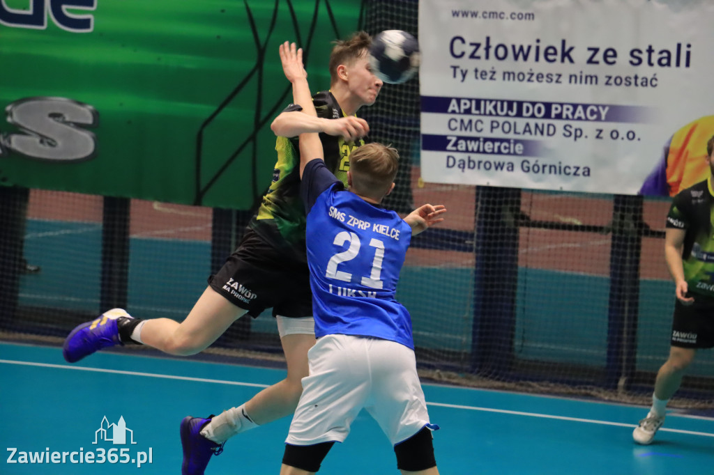 Przegrywamy: KS Viret CMC Zawiercie - NLO SMS ZPRP Kielce II 33-34