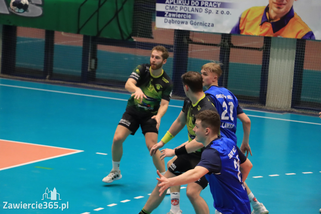 Przegrywamy: KS Viret CMC Zawiercie - NLO SMS ZPRP Kielce II 33-34