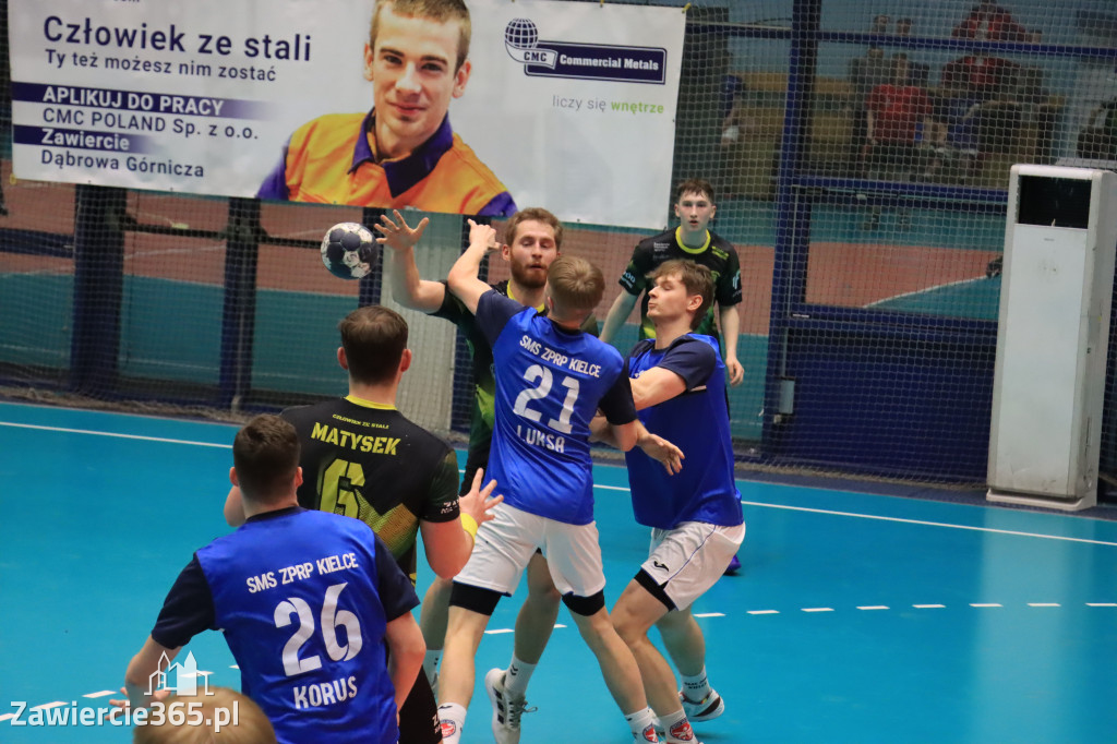 Przegrywamy: KS Viret CMC Zawiercie - NLO SMS ZPRP Kielce II 33-34