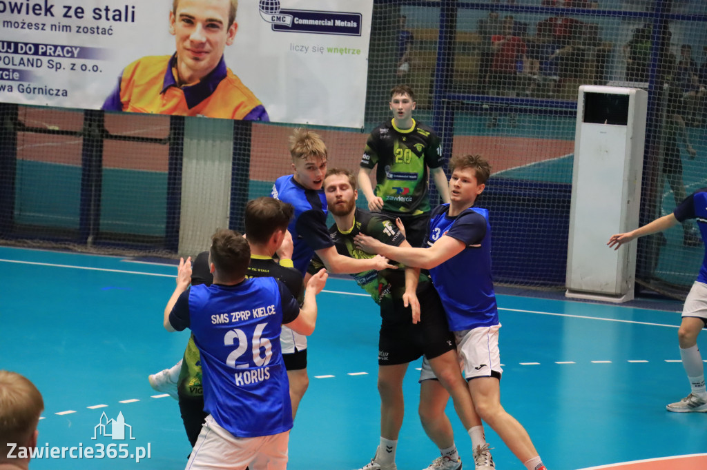 Przegrywamy: KS Viret CMC Zawiercie - NLO SMS ZPRP Kielce II 33-34