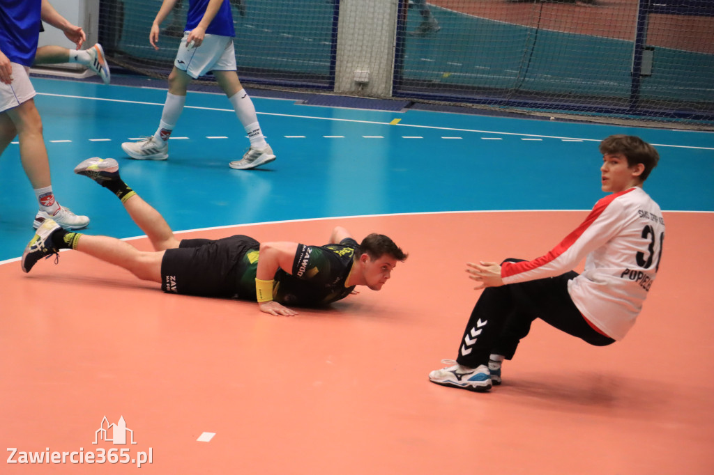 Przegrywamy: KS Viret CMC Zawiercie - NLO SMS ZPRP Kielce II 33-34