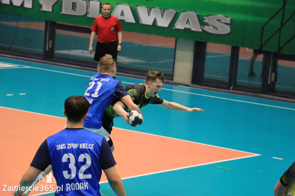 Przegrywamy: KS Viret CMC Zawiercie - NLO SMS ZPRP Kielce II 33-34