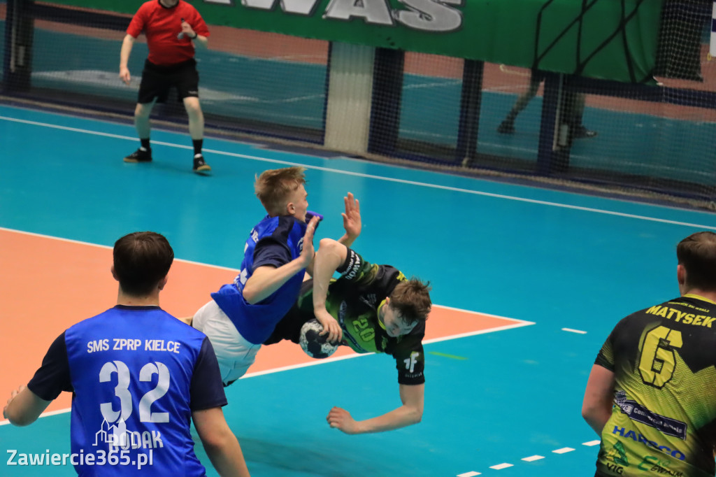 Przegrywamy: KS Viret CMC Zawiercie - NLO SMS ZPRP Kielce II 33-34