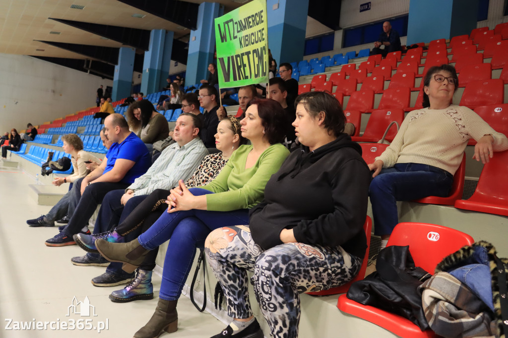 Przegrywamy: KS Viret CMC Zawiercie - NLO SMS ZPRP Kielce II 33-34