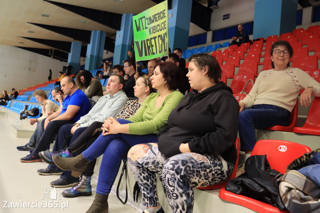 Przegrywamy: KS Viret CMC Zawiercie - NLO SMS ZPRP Kielce II 33-34