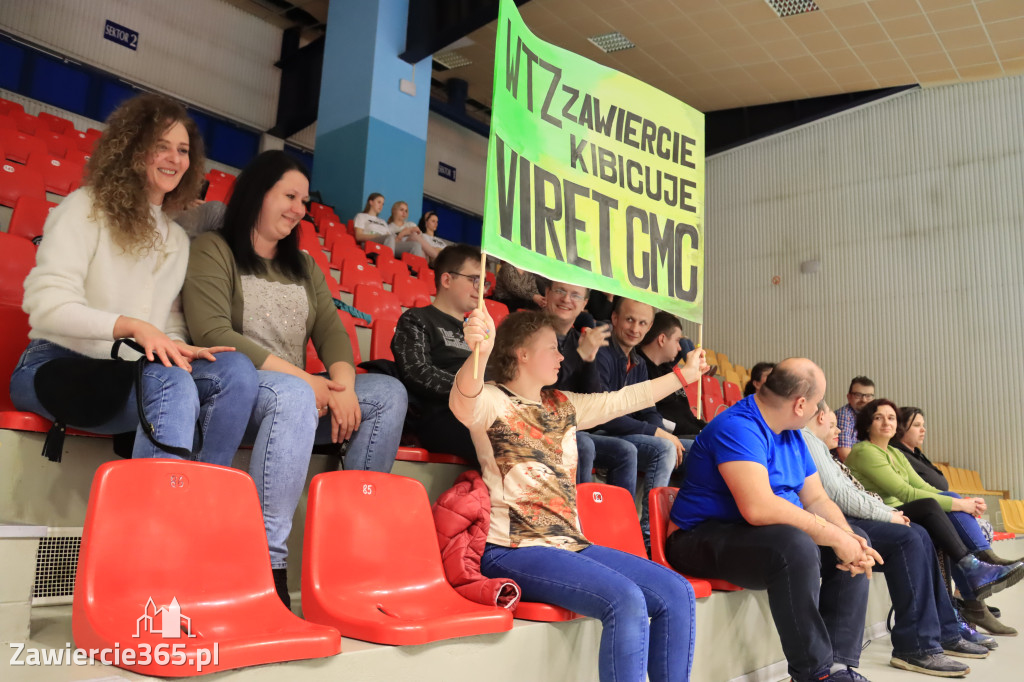 Przegrywamy: KS Viret CMC Zawiercie - NLO SMS ZPRP Kielce II 33-34