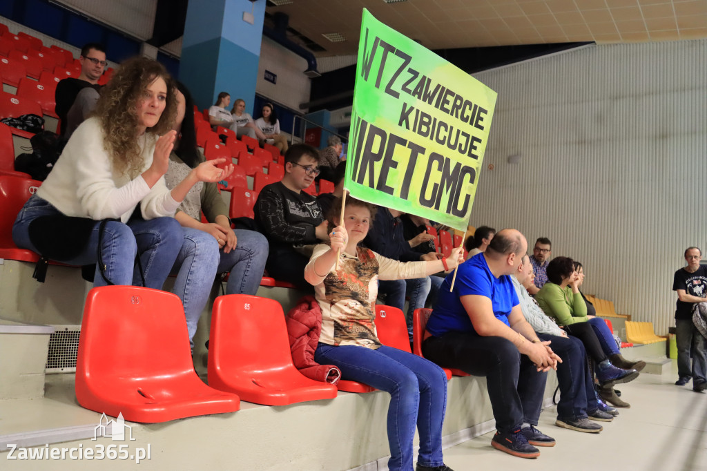 Przegrywamy: KS Viret CMC Zawiercie - NLO SMS ZPRP Kielce II 33-34