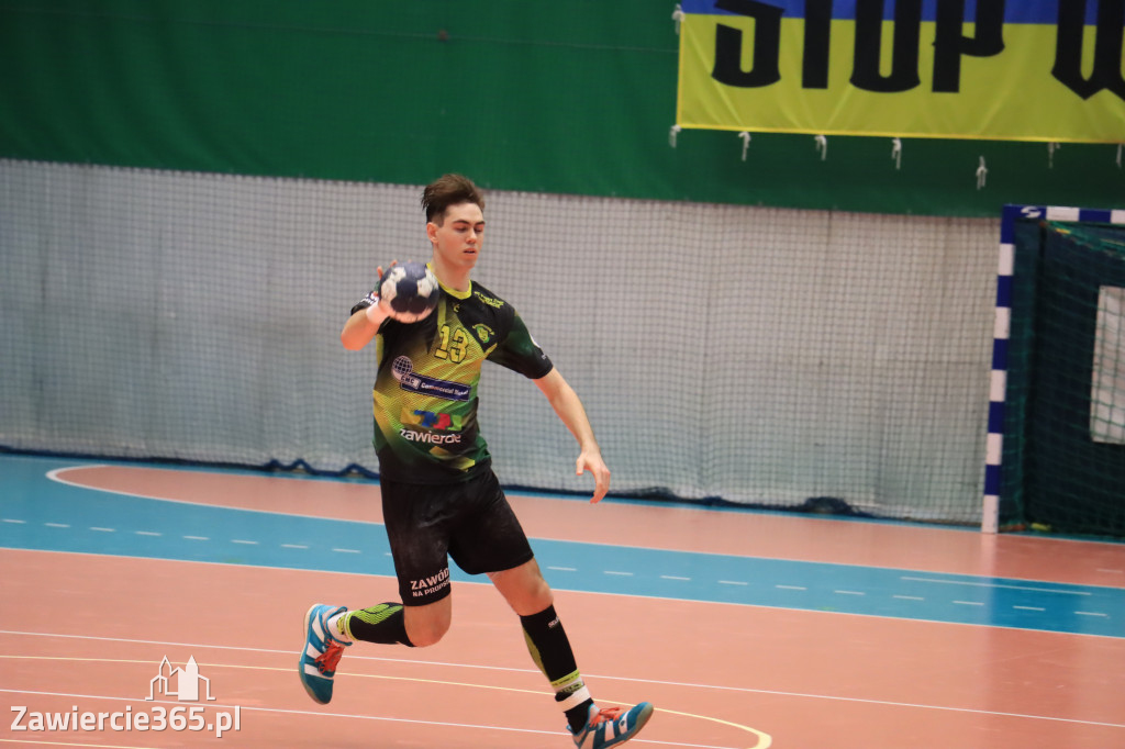 Przegrywamy: KS Viret CMC Zawiercie - NLO SMS ZPRP Kielce II 33-34