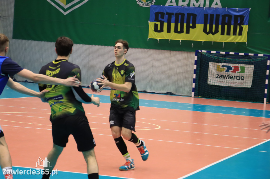 Przegrywamy: KS Viret CMC Zawiercie - NLO SMS ZPRP Kielce II 33-34