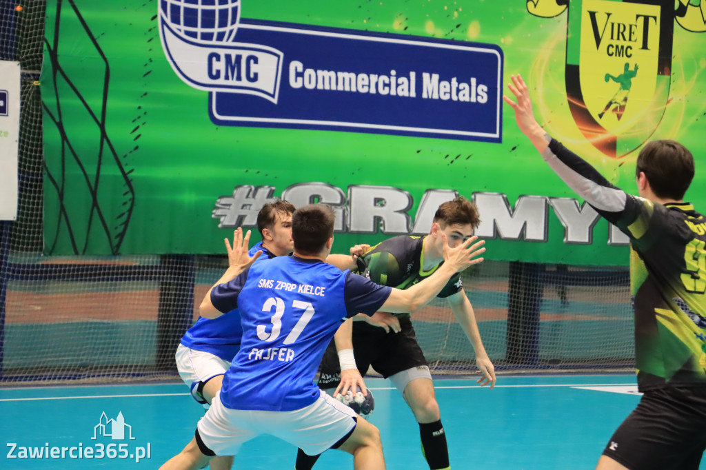 Przegrywamy: KS Viret CMC Zawiercie - NLO SMS ZPRP Kielce II 33-34
