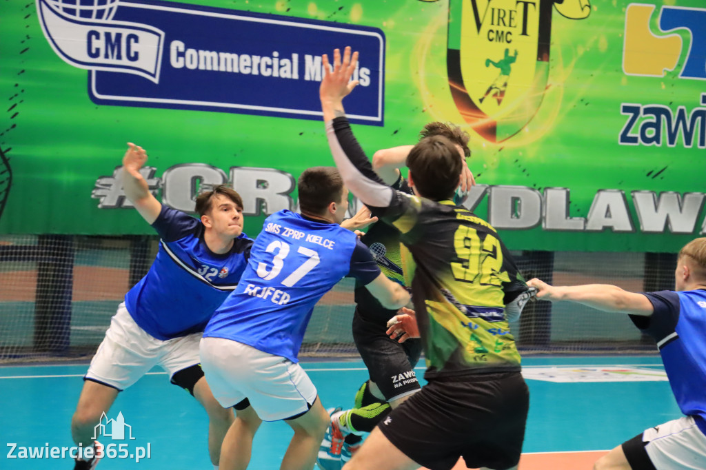 Przegrywamy: KS Viret CMC Zawiercie - NLO SMS ZPRP Kielce II 33-34