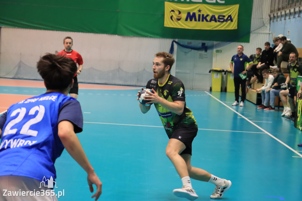 Przegrywamy: KS Viret CMC Zawiercie - NLO SMS ZPRP Kielce II 33-34