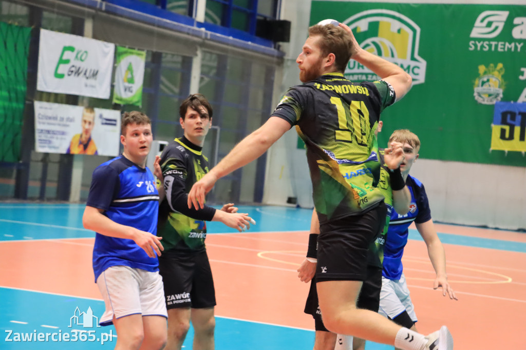 Przegrywamy: KS Viret CMC Zawiercie - NLO SMS ZPRP Kielce II 33-34